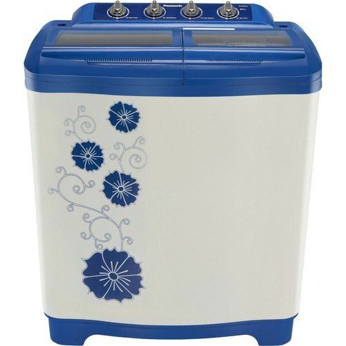 Long Durable Energy Efficient Semi Automatic Blue And White Washing Machine