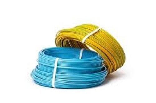 Long Durable Flexible High Current Capacity Lightweight Blue And Yellow Electrical Wire