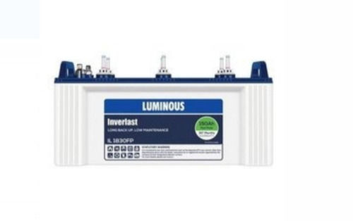 Long Lasting Capacity 150 Ah White And Blue 12 Volt Luminous Inverter Solid Battery