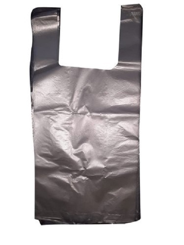 पीवीसी लंबे समय तक चलने वाला हल्का वजन और ले जाने में आसान सादा काला प्लास्टिक बैग