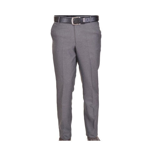 No Fade Men Full Length Comfortable To Wear Skin Friendly Casual Grey Pant