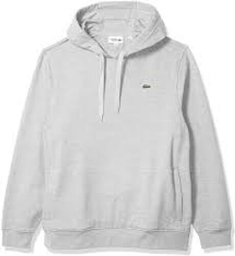White Men'S Gray Stylish And Super Comfortable Kangaroo Pockets Sweatshirts