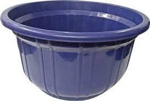 Voilet Plain Purple Color Unbreakable Plastic Tub