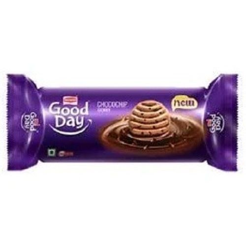 Round Shape Sweet And Delicious Taste Good Day Choco Chip Biscuits 