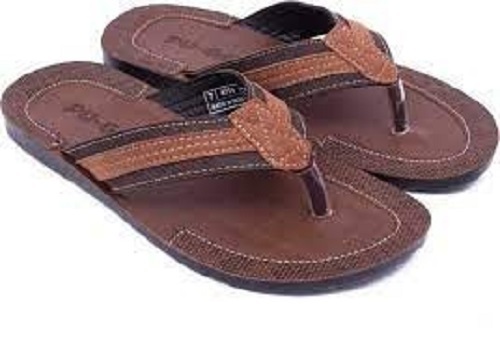 8 100 प्रतिशत सिंथेटिक लेदर मटीरियल ब्राउन फॉर्मल स्लिपर पुरुषों के लिए डेली वियर