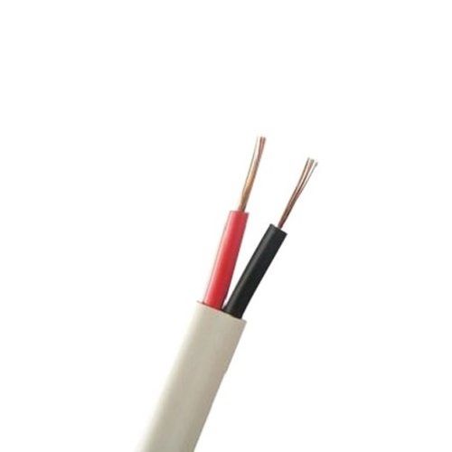 White 2Core Fire Proof Safe And Secure Copper Flat Electrical Wire Rated Voltage: 110 Volt (V)