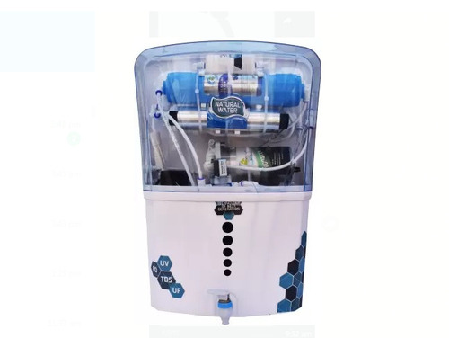 घर के लिए व्हाइट एंड ब्लू प्लास्टिक वॉल माउंटेड आरओ वाटर प्यूरीफायर, 8 लीटर पावर: 10 वाट (डब्ल्यू)