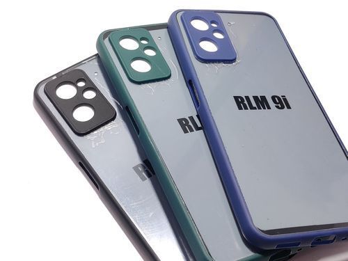 Blacki?   Dark Green.. Blue..  Hybrid Carbon Fiber Soft Shockproof Back Case For Realme 9I Cover 