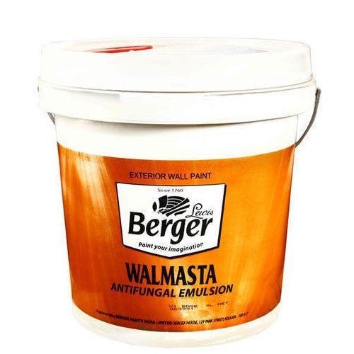 Water-Based Paint Crack Resistance Matt Appearance Berger Walmasta Exterior Emulsion Chemical Name: Sodium Alginate