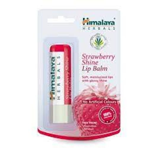 Best Quality Natural Color Himalaya Herbals Strawberry Shine Lip Balm