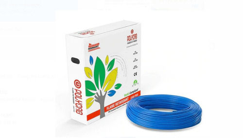 Blue Size 1.50 Sqmm And Length 90 Meter Pvc Insulated Copper Wire For House Cable Capacity: 20 Ampere (Amp)