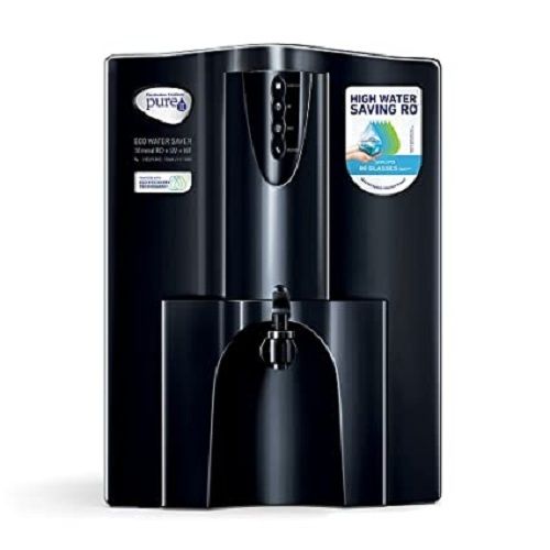 Plastic Easy To Install Wall Mounted Highly Durable Long Lasting Black Ro Water Purifier