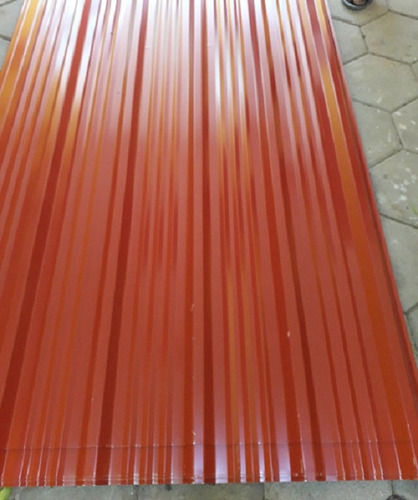 Heavy Duty And High Performance Long Durable Red Coated Roofing Sheet