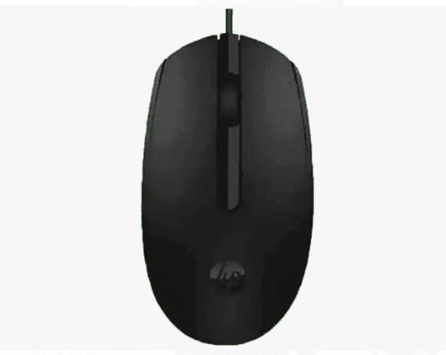 Light Weight And Comfortable Black 1 Meter Wire Length Plastic Hp Mouse