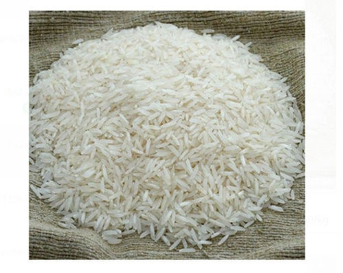  50 किलोग्राम लंबे दाने के आकार का सफेद रंग का पैक 0.5 ग्राम मोटा बासमती चावल 