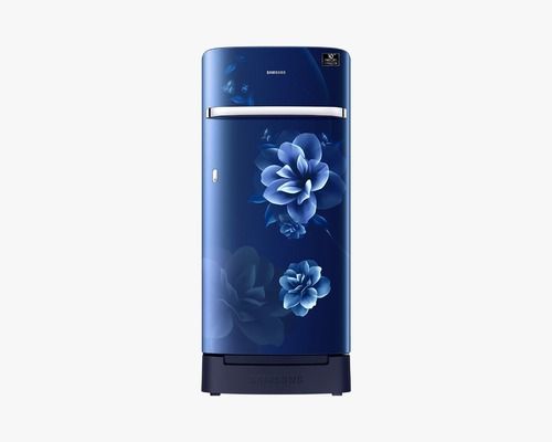 Stainless Steel Dark Blue Samsung 3 Star Inverter Direct Cool Single Door Refrigerator Capacity: 198 Liter/Day