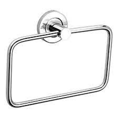 Stainless Steel Strong Wall Fitting Rectangular Stylish Easy Hold Towel Ring
