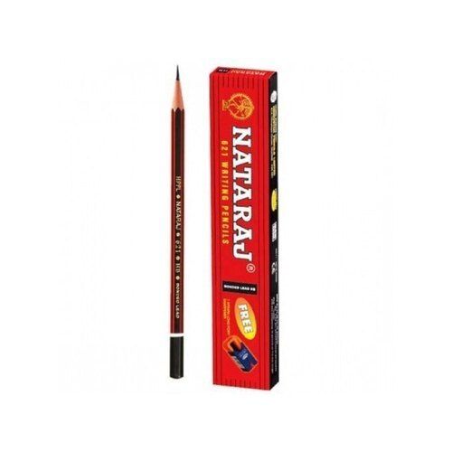 Wood Strong Extra Dark Tip Smooth Handwriting Red And Black Natraj Pencil Box