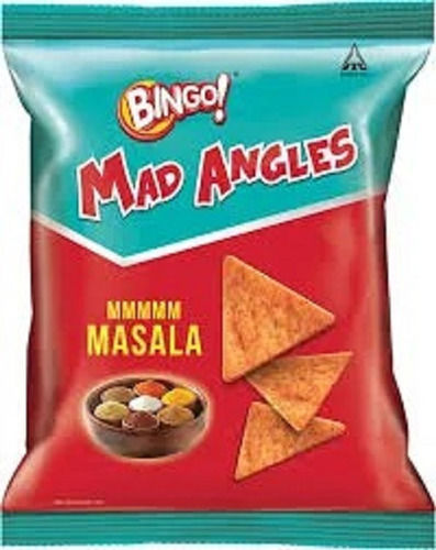 25 Grams Pack Size Rectangular Bingo Mad Angles Masala Potato Chips 