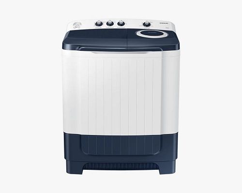 Semi-Automatic White Color Samsung Semi Automatic Front Loading Washing Machine For Home