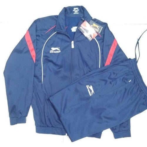 Fashionable Full Sleeve Men's Tracksuit Cotton Polyester Blend