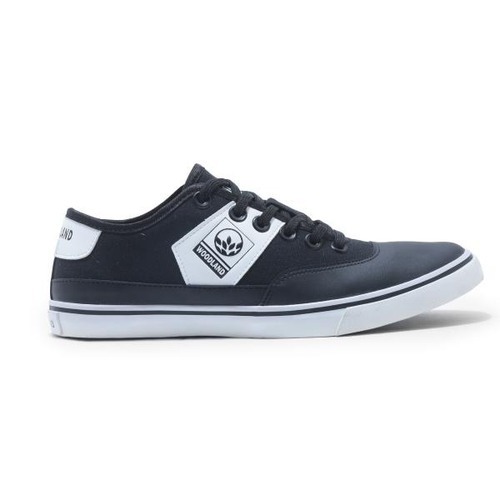 Breathable Comfortable Black Colored Canvas Slip Type Sneaker Shoes For Men Casual Wear