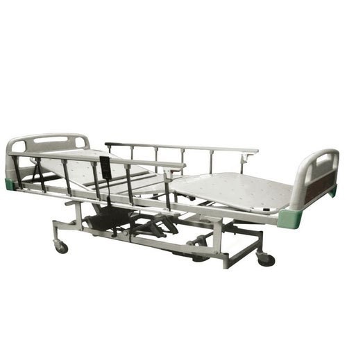 Comfortable White Color Stainless Steel Material Icu Electric Bed For Hospital Use Dimension(L*W*H): 2030 L X 900 W X 550-750 H Millimeter (Mm)