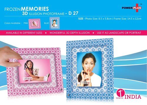 D27 Frozen Memories 3d Photo Frame (3 X 4)