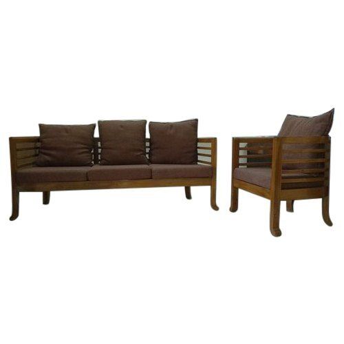 Elegant Look Termite Resistance And Comfortable Wooden Sofa Set For Home