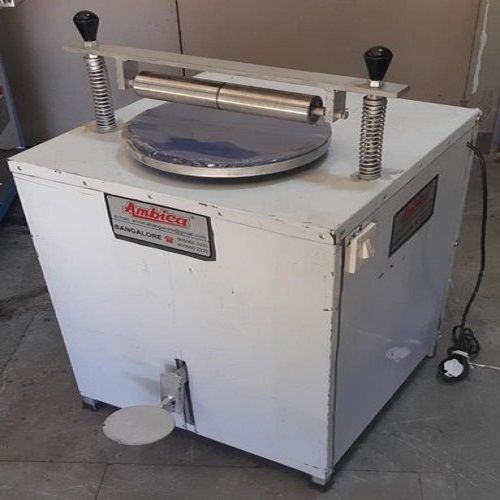 Square Highly Durable Heavy Duty High Performance Semi Automatic Roti Making Machine