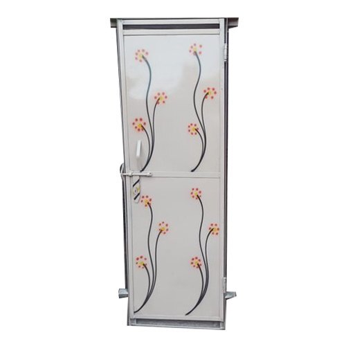 ऑल हिंगेड टाइप आयरन सिंगल डोर कलर कोटेड और आयताकार आकार के साथ, 7 फीट ऊंचाई