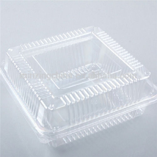 Lightweight White Transparent Plastic Packaging Box Size: Small