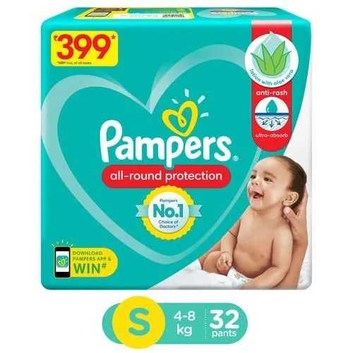 Diapers | Pampers S Size 40 Pic | Freeup