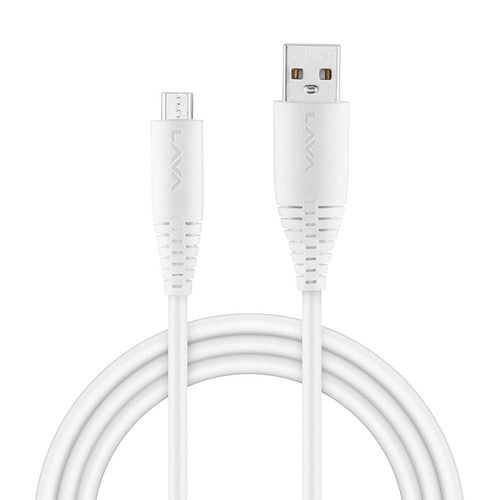 Tpe Regular White Lava Elements D2 2A Fast Charging Speed Micro Usb Data Cable 