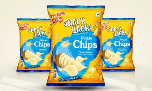 SALTED POTATO CHIPS SNACK HACK