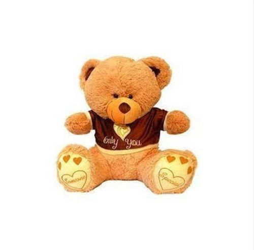 Soft And Fully Flexible Orange Teddy Bears Soft Toy For Kids