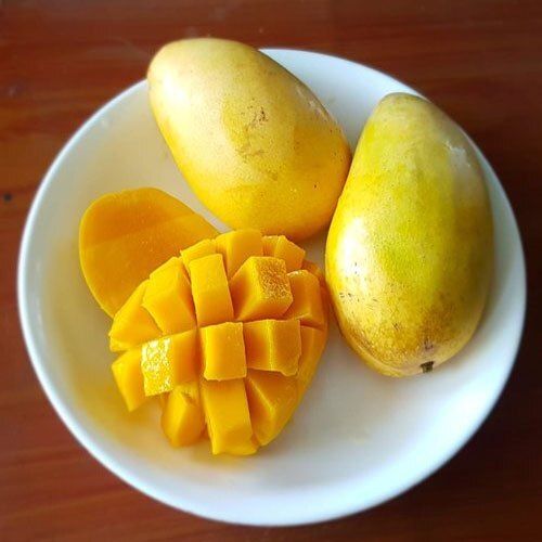 Yellow 100% Vitamins Enriched Healthy Tasty Naturally Grown A Grade Fresh Dasheri Mango