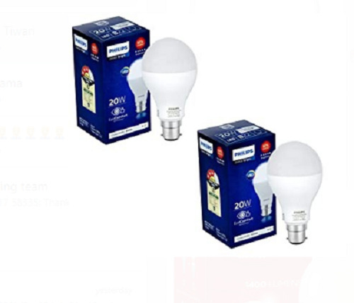 20 वॉट डोम शेप्ड व्हाइट सिरेमिक बॉडी कूल एंड डेलाइट फिलिप्स ब्राइट लेड बल्ब एप्लीकेशन: लाइटिंग