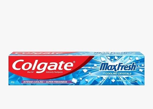 White 80Grams Packaging Size Blue Color Colgate Maxfresh Toothpaste