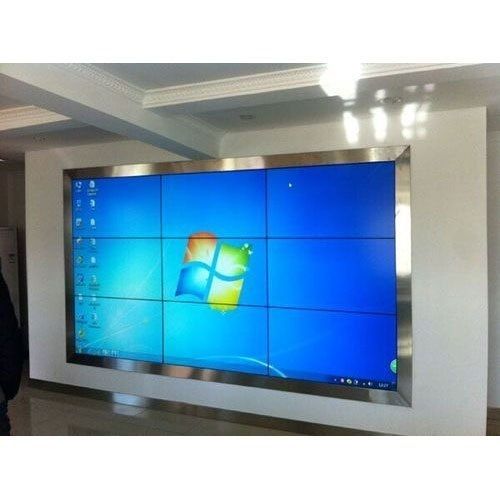 Beautifully Designed Rectangular Led Video Wall With Crystal Clear Clarity