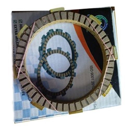 Brown And Yellow Round Aluminum Alloy Material Two Wheeler Clutch Plate