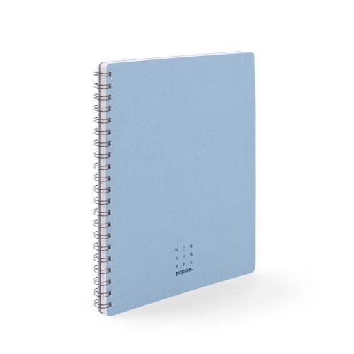 A5 Hardbound Notebook - High-Grade Paper, Stain-Resistant Blue | Lightweight, Portable, Durable Writing Solution