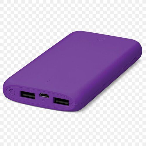 High Performance Long Lasting Heavy Duty Heat Resistant Purple Mobile Power Bank