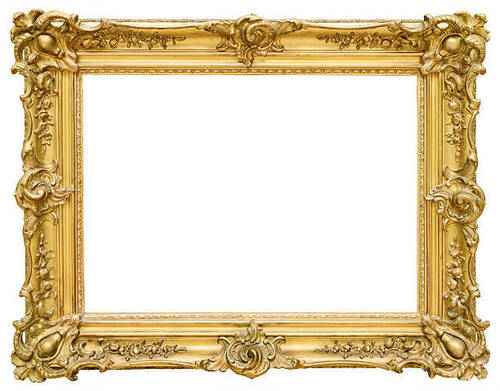 Gold Light Weight Elegant Look Beautiful Designs Golden Color Wooden Photo Frame