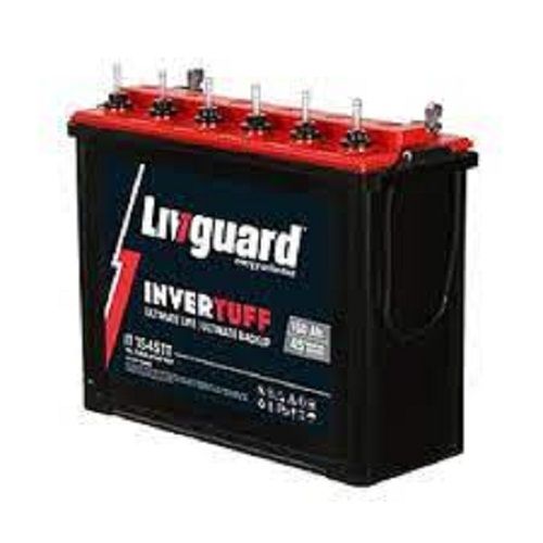 Chrome Plated Long Durable Heavy Duty High Performance Black Livguard Inverter Battery