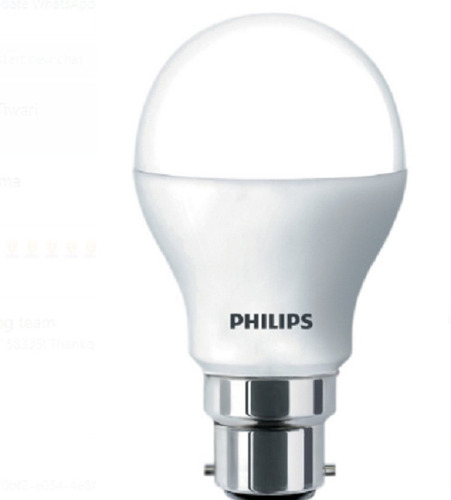 गोल आकार का 7 वाट सफेद सिरेमिक बॉडी कूल और डेलाइट फिलिप्स एलईडी बल्ब आवेदन: प्रकाश