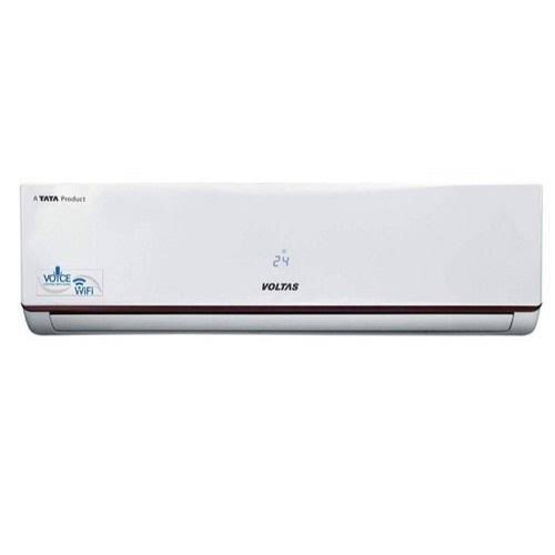 Voltas Split AC - Plastic, Standard Size, White, 1.5 Ton/day, 240 Volt | High Air Delivery, 4-Way Airflow, Easy to Install & Operate