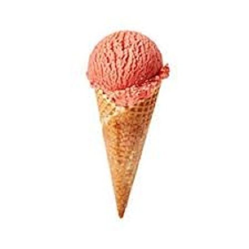 Yummy Delicious Flavorful Hygienically Prepared Tasty Strawberry Ice Cream Cone