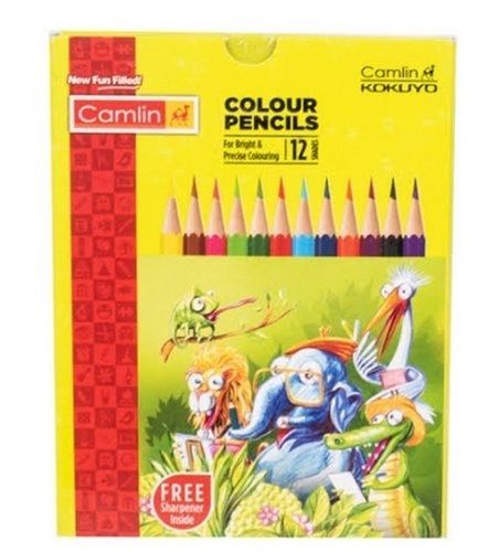 Comfortable Grip Eco Friendly Lightweight Colorful Camlin Pencils 