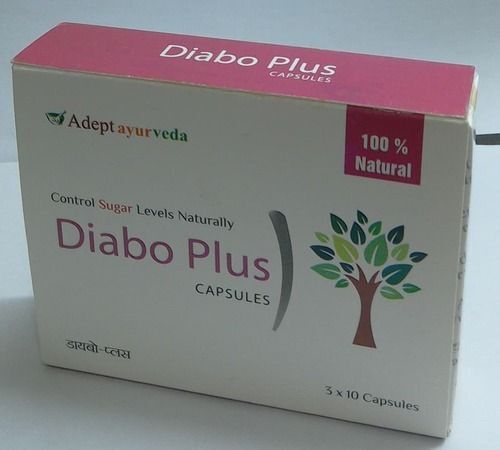 Diabo Plus Capsules - 30 Tablets | Blood Sugar Control, Immune Boosting, Digestive Health Support, Packed with Essential Vitamins and Minerals